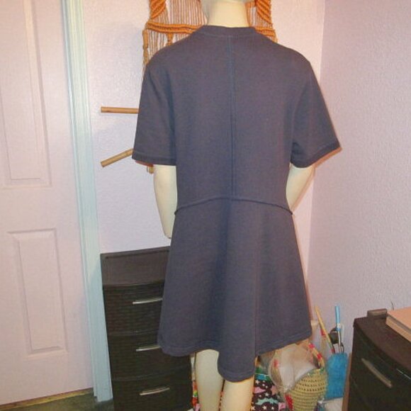 Sweaty Betty Anthropologie Revive T-Shirt Dress Size 8 Sweatshirt Fit & Flare - Picture 9 of 12